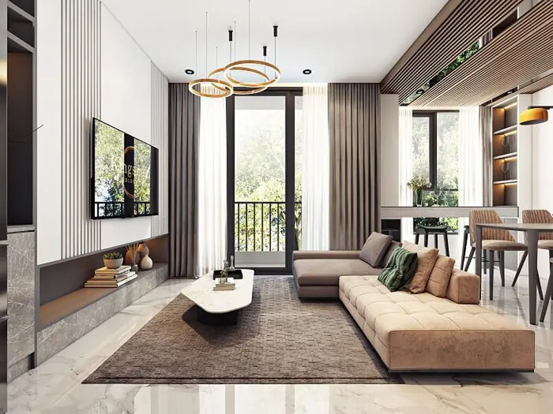 Trang trí nội thất phòng khách – Điểm nhấn quan trọng của kh